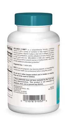 Source Naturals Wellness C-1000, 100 Tablets