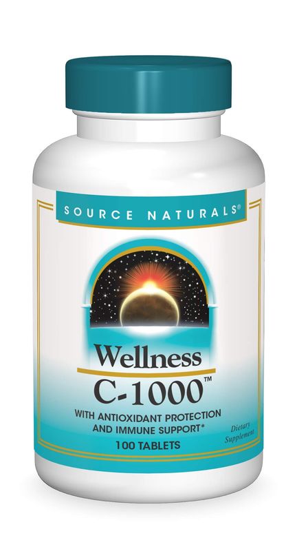 Source Naturals Wellness C-1000, 100 Tablets