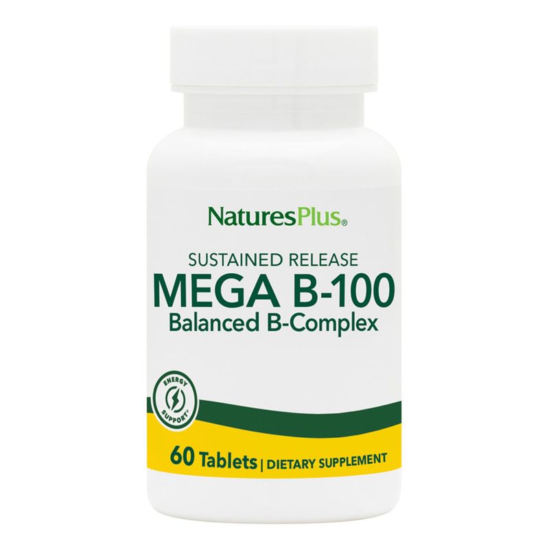 Nature's Plus Mega B-100-60 Tablets