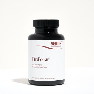 SEDDS BioFolate (L-Methylfolate) 15mg | 60 Tablets | Value Size | Bioavailable Form of Folic Acid | Optimized and Activated | Non-GMO, Gluten Free, Made in USA | Methyl Folate, 5-MTHF