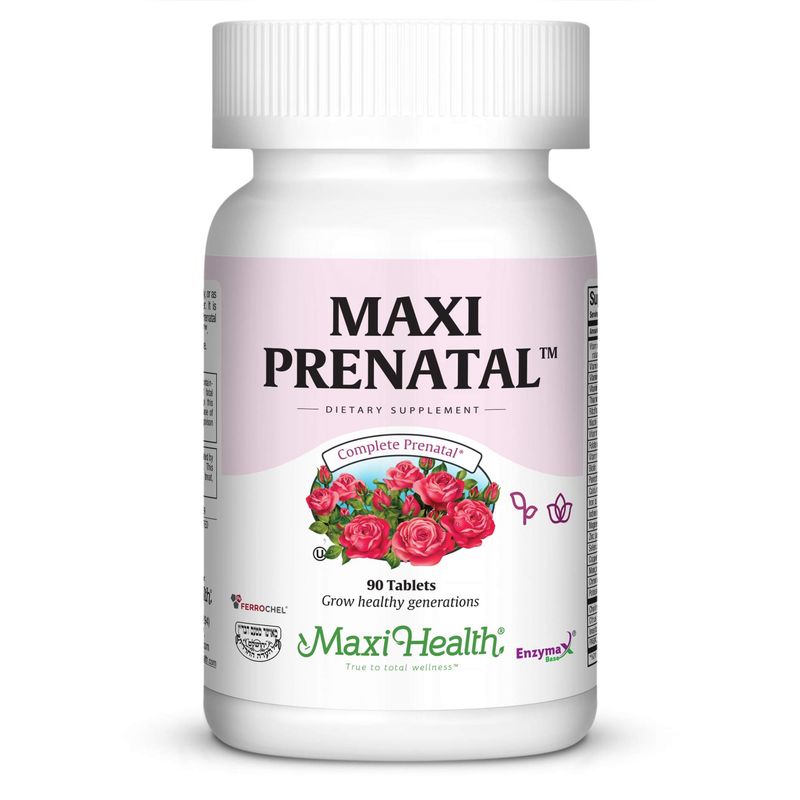 Maxi Health, Maxi Prenatal, 90 Count (Pack of 1)