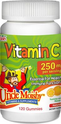 Uncle Moishy Vitamin C 250 mg 120 Gummies