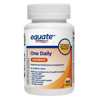 ikj One Daily Women&#39;s Tablets Multivitamin/Multimineral Supplement, 100 Count