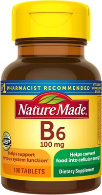 Nm Vitmn B6 100mg Tab Size 100ct
