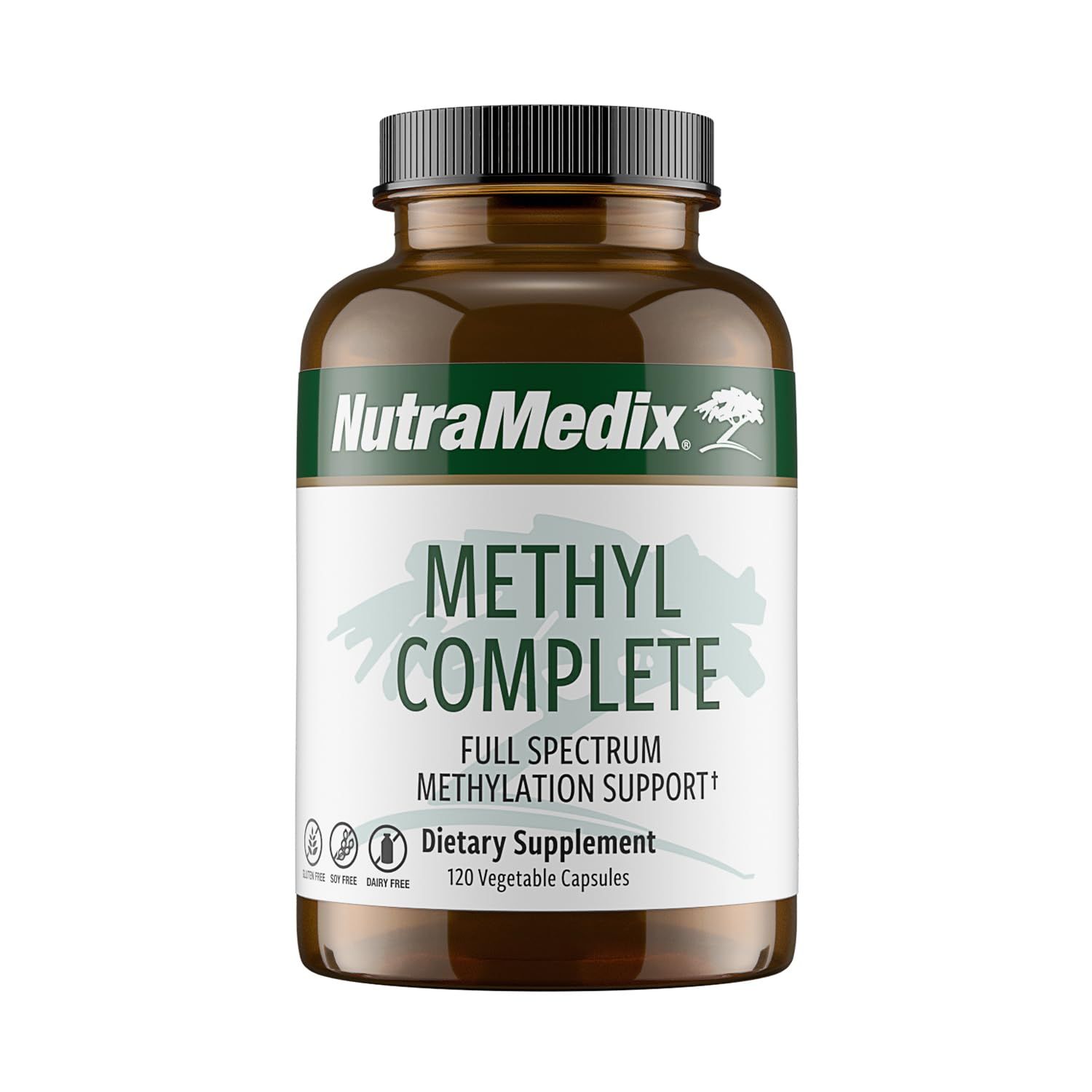 NutraMedix Methyl Complete - Complete Methylation &amp; Energy Support Capsules - Vitamin B2, Vitamin B6, Vitamin B12 &amp; Folate - With Creatine Monohydrate &amp; Betaine Anhydrous for Added Support (120 Count)