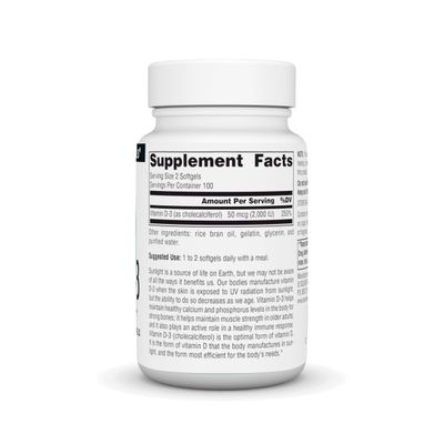 Source Naturals Vitamin D-3 1000 iu Supports Bone &amp; Immune Health* - 200 Softgels