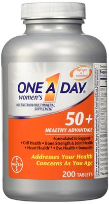 One A Day Womens 50 Plus Healthy Advantage 200 Tablets