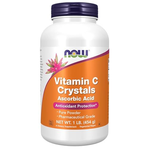 NOW Foods Supplements, Vitamin C Crystals (Ascorbic Acid) Powder , Antioxidant Protection*, 1-Pound