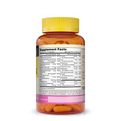 MASON NATURAL Body, Hair, Skin &amp; Nails with Vitamins A, E, C and Biotin - Healthy Hair, Skin and Nails, Premium Beauty Supplement, 60 Capsules