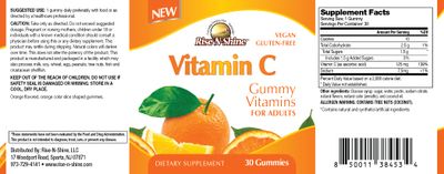 Rise-N-Shine Everyday Desires MET Naturally Vitamin C Gummy Vitamins Delicious Adult Gummies with 250 mg of Vitamin C - 30 Count