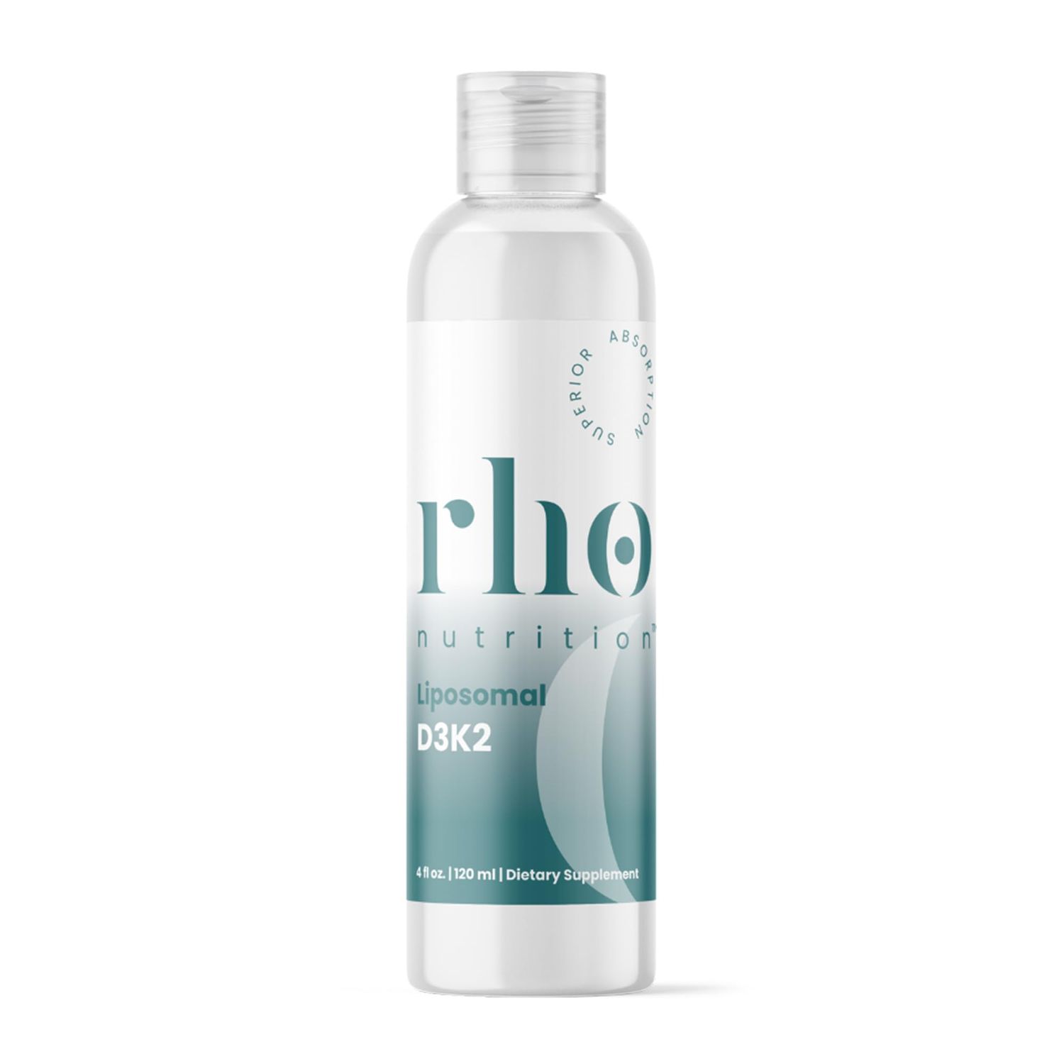 Rho Nutrition Liposomal D3K2 - Ultra High Absorption Liquid Vitamins D3 and K2 Supplement - Boosts Immune System &amp; Overall Health; Supports Strong Bones &amp; Muscles, and a Healthy Heart