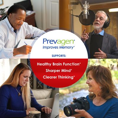 Prevagen Extra Strength 20mg, 60 Capsules |1 Pack| with Apoaequorin &amp; Vitamin D with Attractive and Stackable Prevagen Storage Box