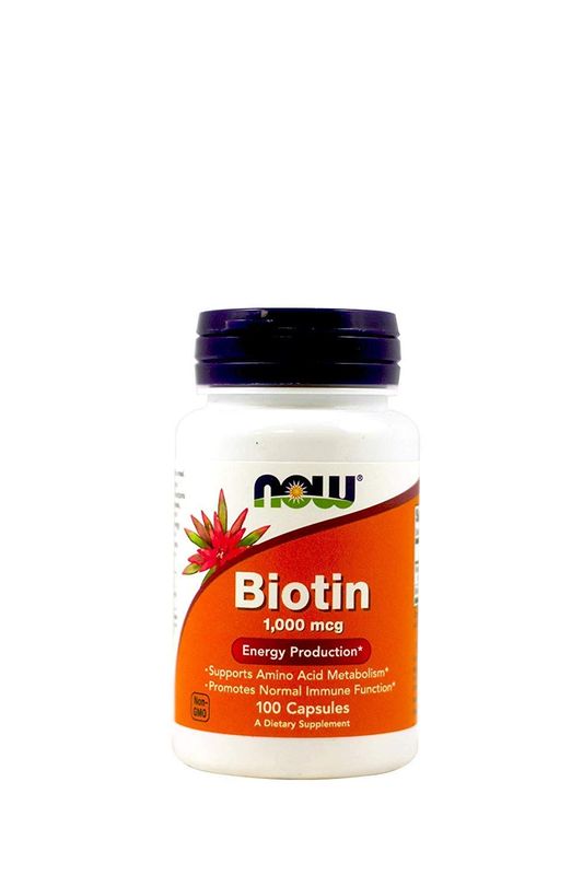 Now Foods, Biotin, 1000 mcg, 100 Capsules