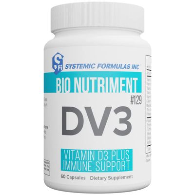 Systemic Formulas DV3 BioNutriment Vitamin D3 Plus Immune Support