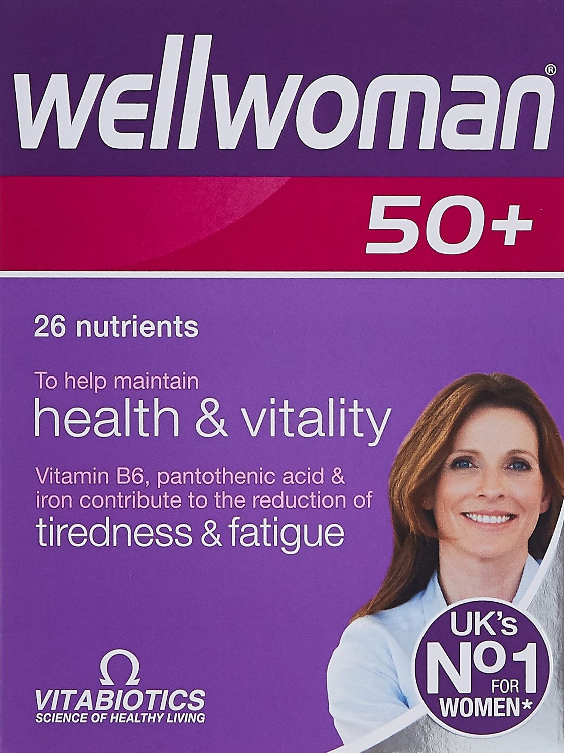 Wellwoman Vitabiotics 50+ 30 Tablets