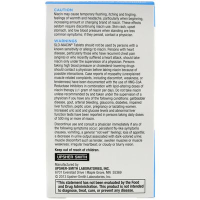 Slo-Niacin 500 mg Tablets 100 Tablets (Pack of 3)