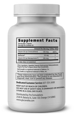 Pro Formulations MD D3 + K2 Elite - Vitamin D3 + Vitamin K2 - 60 Day Supply - High-Potency, Bioavailable MK-7