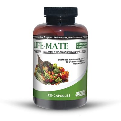 Natural Wonders Life Mate - Multivitamin Supplement | Prenatal Multi-Vitamins for Women with Nutritional and Immune Support | Energy Supplements for Men &amp; Women (120 Capsules)