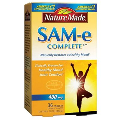 Nature&#39;s Made Sam-e Complete 400-mg 36 Tablets (2 Pack)