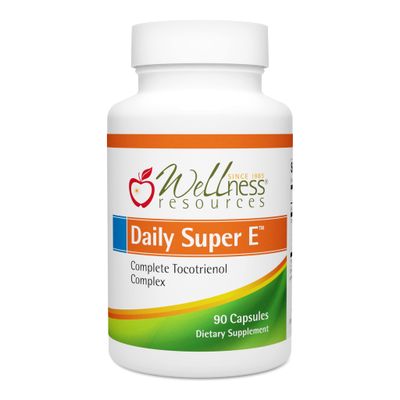 Daily Super E - Superior Full Spectrum Tocotrienols - High in Gamma, Delta, and Alpha (90 Capsules)