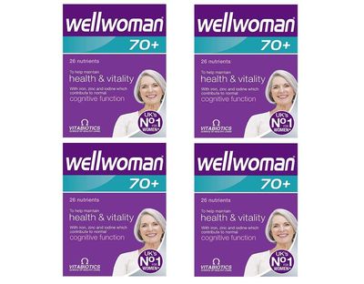 Wellwoman 4 X 70+ 30 Tablets