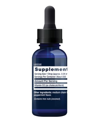 Life Extension Liquid Vitamin D3 (Mint), 50 mcg (2000 IU), Immune System Support, Bone Health, Whole-Body Health, Tasty Peppermint Flavor, Gluten Free, Non-GMO, 29.57 ml