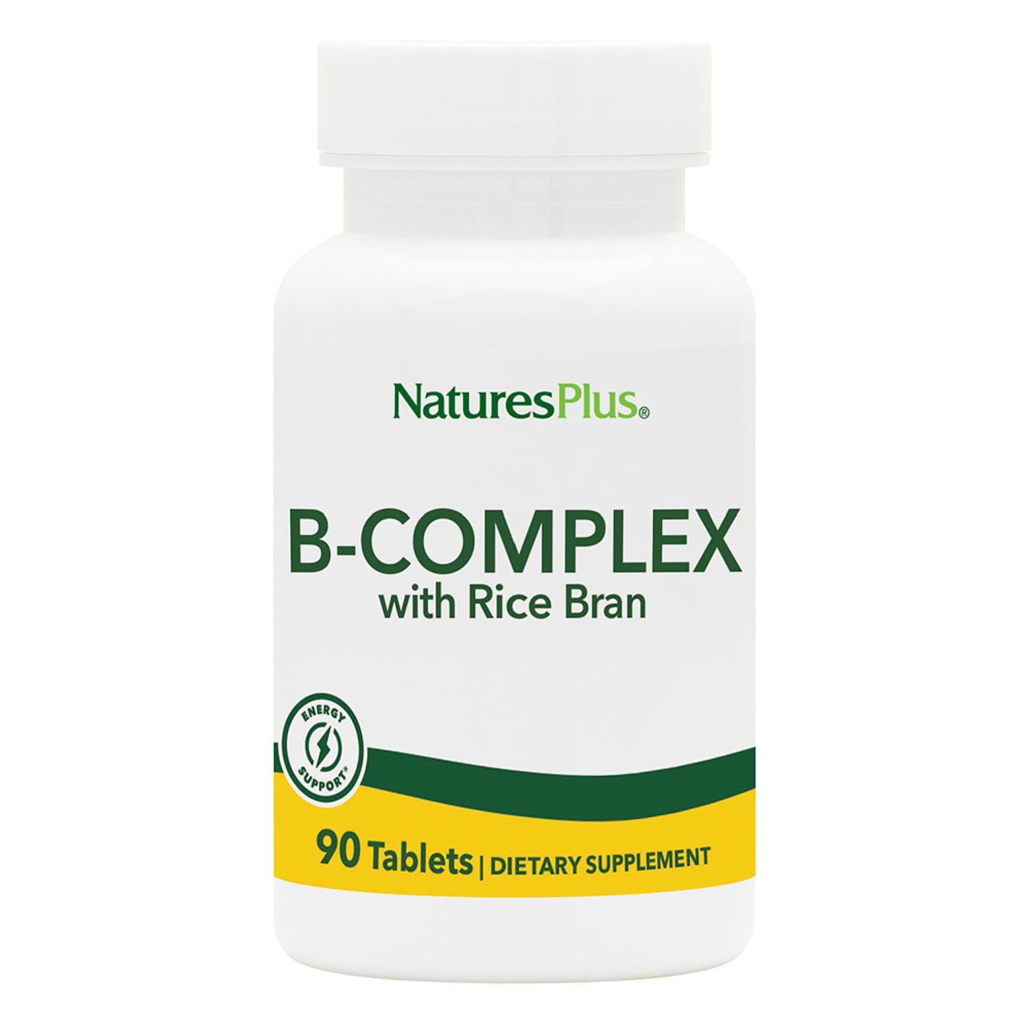 Nature&#39;s Plus - B-Complex W/Rice Bran, 90 tablets