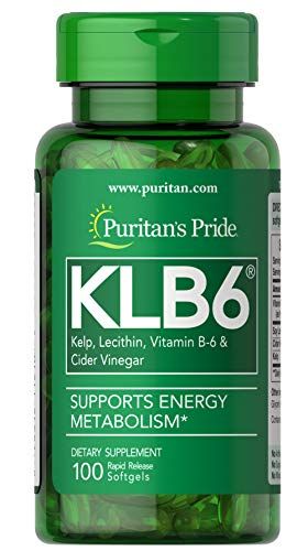 Puritan&#39;s Pride KLB6 Kelp Complex-100 Softgels