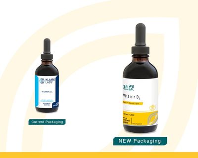 Klaire Labs Vitamin D3 Liquid Drops - High Potency 5000IU VIT D in Easy-to-Absorb MCT Oil - Immune, Bone & Cardiovascular Support - No Soy, No Artificial Colorings or Flavors (120ml / 4 fl oz)