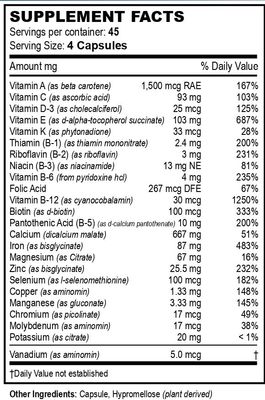 Vita4Life Bariatric Multivitamins, Multi-Plus Formula (180 Count)
