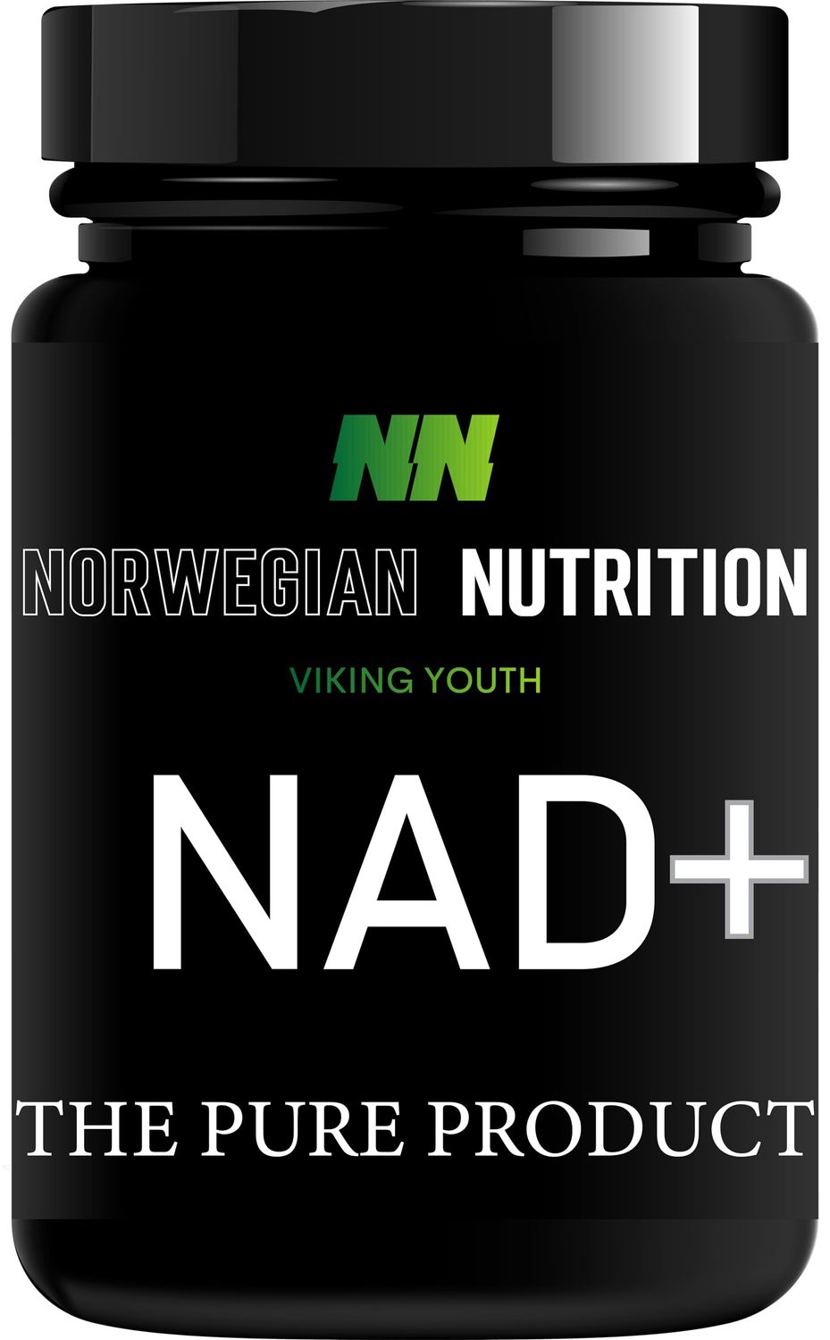 Norwegian Nutrition NAD+ - The NMN Supplement Alternative Nicotinamide Adenine Dinucleotide - Pure NAD+ for Anti Aging of Cells