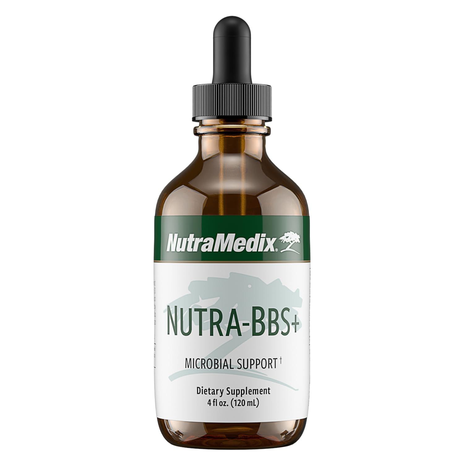 NutraMedix Nutra-BBS+ - Herbal Supplement for Microbial, Antioxidant and Immune Support - with Elecampane + Jalapa Root, Artemisia Annua and Capirona Bark (4 oz)