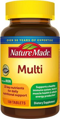 Nature Made Multi Complete Tablets 130 ea (Pack of 5)