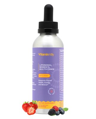 Vitaminally Women&#39;s Multivitamin liposomal Liquid Drops with Iron | 30 Day Supply | 3 FL Oz | Non-GMO | Gluten Free | Supports Overall Health, Energy and Beauty