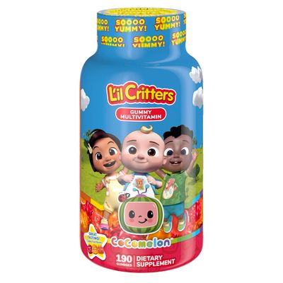 Lil Critters CoComelon Daily Gummy Multivitamin for Kids, 190 gummies