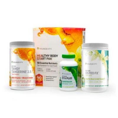 Healthy Body Start Pak 2.5 | Complete All-in-One Organic Nutrition | 60+ Minerals, 16 Vitamins, 12 Amino Acids, 6 Essential Fatty Acids | Whole Foods, Pre/Probiotics + Joint Support | 30 Day Supply