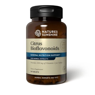 Nature&#39;s Sunshine Vitamin C Citrus Bioflavonoid 500 mg, 90 Tablets