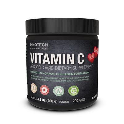 INNOTECH Nutrition: Pure Vitamin C as ascorbic Acid - 400 g
