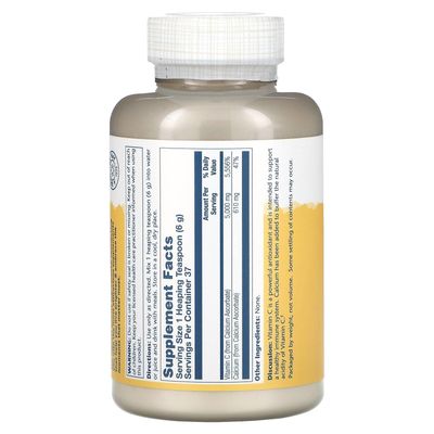 Solaray Buffered Vitamin C Powder, 5,000 mg, 8 oz (227 g)