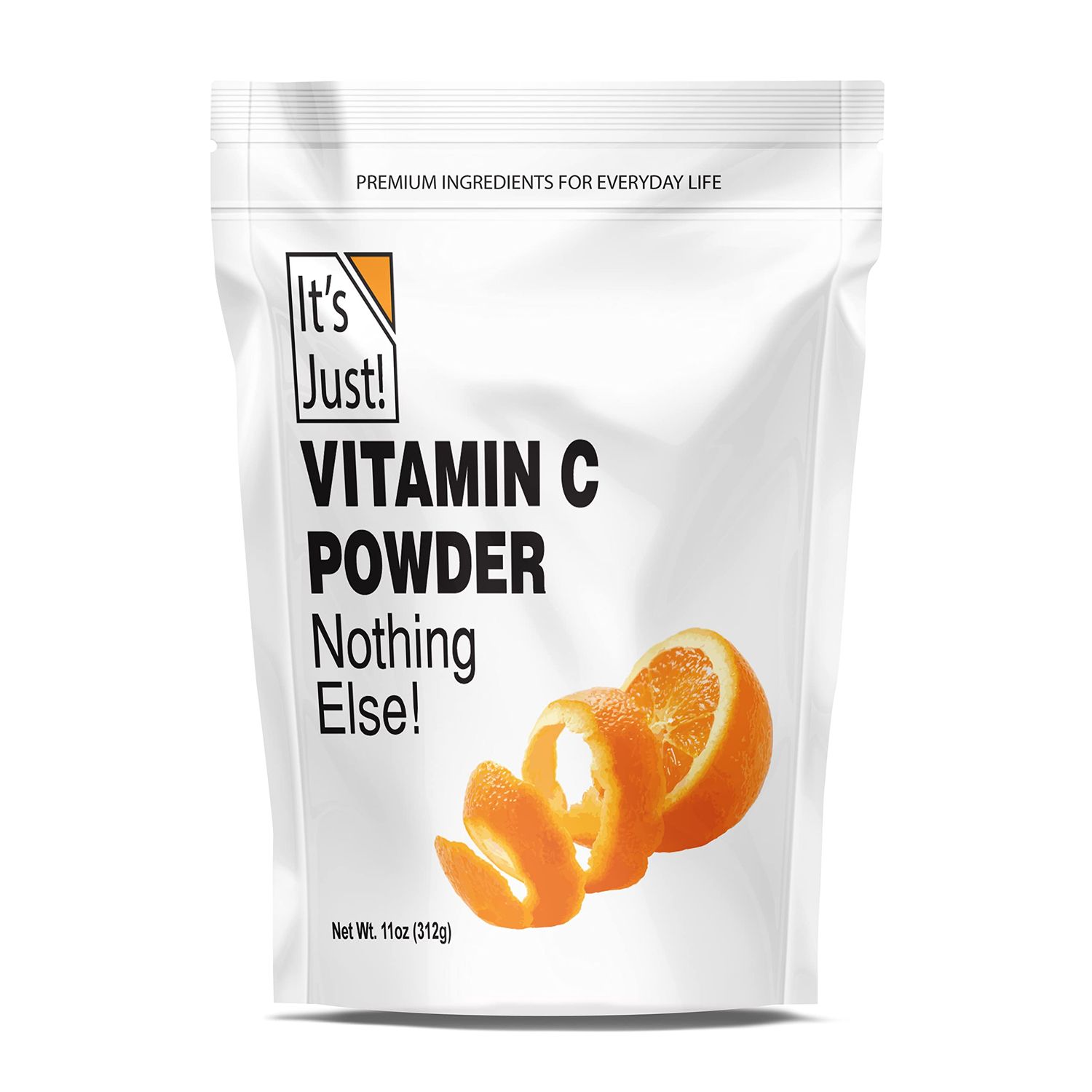It&#39;s Just! - Vitamin C Powder, 100% Pure Ascorbic Acid, Food Grade, Immune Support, Homemade Cosmetics (11oz)
