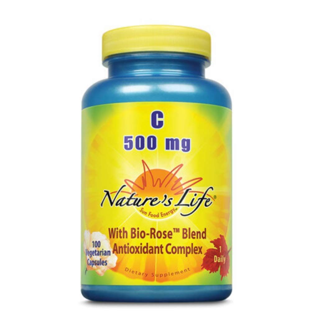 Nature&#39;s Life Vitamin C, 500 mg Caps | 100 ct