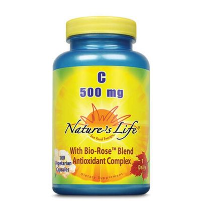 Nature&#39;s Life Vitamin C, 500 mg Caps | 100 ct
