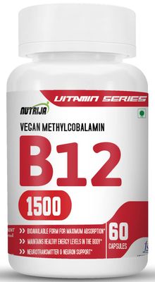 NutriJa Vitamin B12 Supplement (120 Capsules)