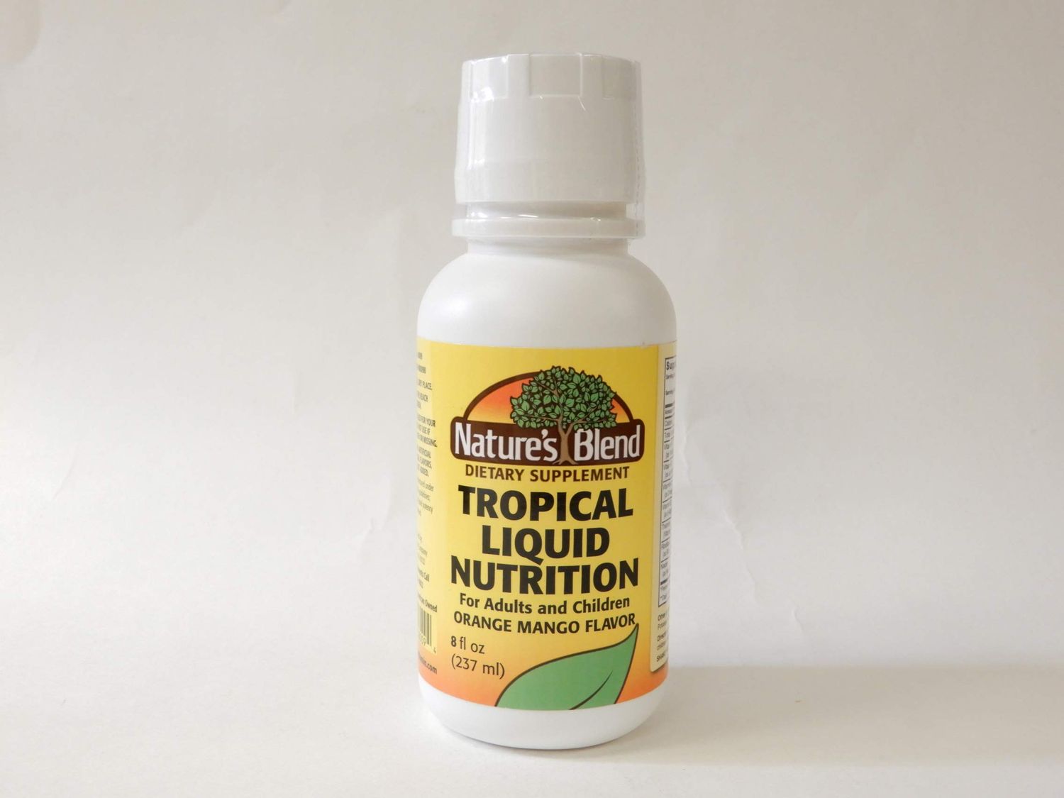 Nature&#39;s Blend Tropical Liquid Nutrition Multivitamin Formula 8 oz Liquid