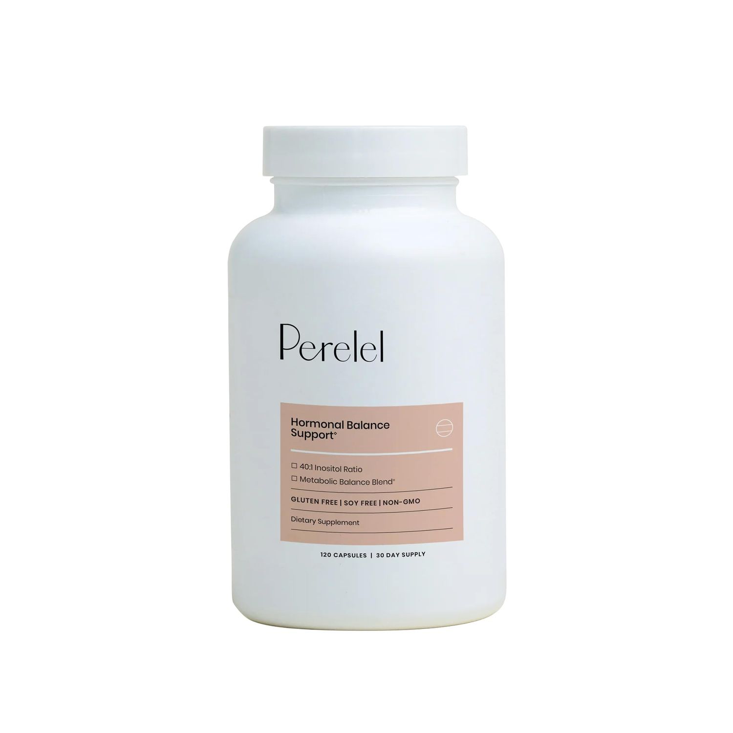 Perelel Hormone Balance Support - Myo &amp; D-Chiro Inositol + Alpha Lipoic Acid + Berberine Supplements - Hormone Support for Women - Gluten, Dairy and Soy Free + Non GMO (30 Day Supply)