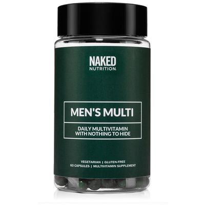 Mens Multi - Daily Multivitamin for Men - A, C, E, Selenium, Zinc, Fruit and Super Green Extracts and More to Boost Immune Support - Gluten-Free and Vegetarian Daily Vitamins - 60 Capsules