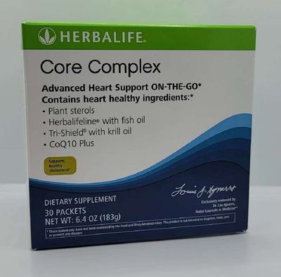 Herbalife Core Complex: 30 Packets 6.04 Oz (183g) ON-The-GO, Healthy Ingredients with Vitamin D, Vitamin E, Vitamin B6, Vitamin B12
