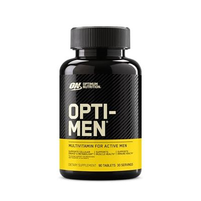 Optimum Nutrition Opti-Men Multivitamin Tablets Pack of 90 (Packaging May Vary)