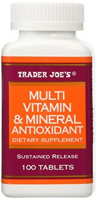 Trader Joe&#39;s Multi Vitamin &amp; Mineral Antioxidant 100 Tablets