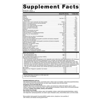 Metagenics Wellness Essentials Women - Daily Multivitamin Packets - Women's Multivitamins - Bone Density Support* - Omega-3 Fatty Acids - Non-GMO &amp; Gluten Free - 30 Packets